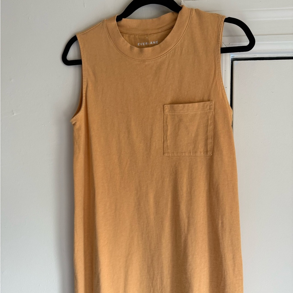 Everlane Sleeveless Cotton Dress - Picture 3 of 5